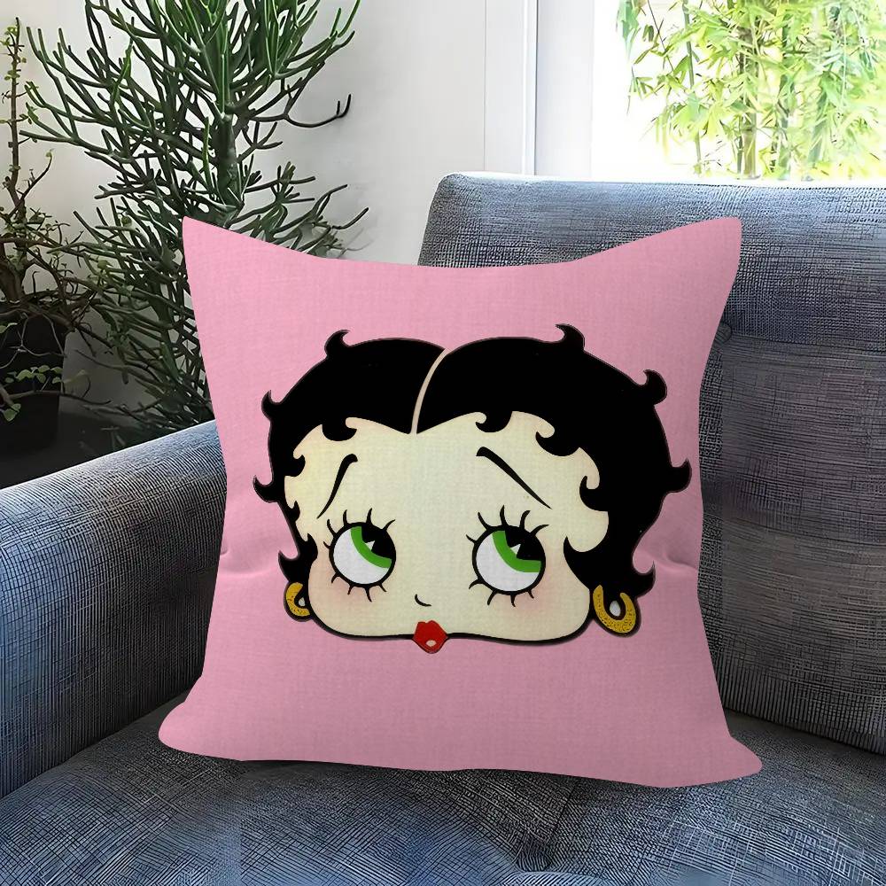 Pillow Anime Pillow Sofa Bed Head Pillow Cover Cushion Cover Fashion ANIME cute BBetty Boop