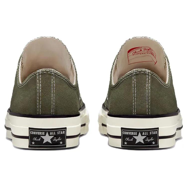 Converse Chuck 70 Low 'Utility Green' (Unisex) Utility Green / Egret / Black Canvas Shoes A00757C