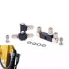 3 Channel Cnc Metal Connector For Hydraulic Cylinder Of 1/12 Rc Excavator Bulldozer Car Parts Accessories