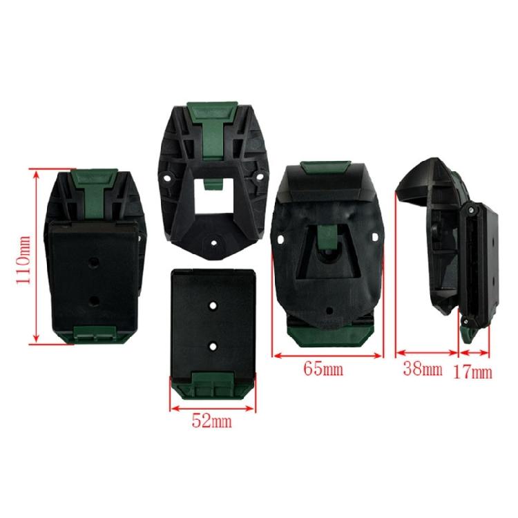 Quick Attach Waist Pack Buckle ABS Construction Tool Belt Clip Waist Bag Clip For Outdoor And Work Use