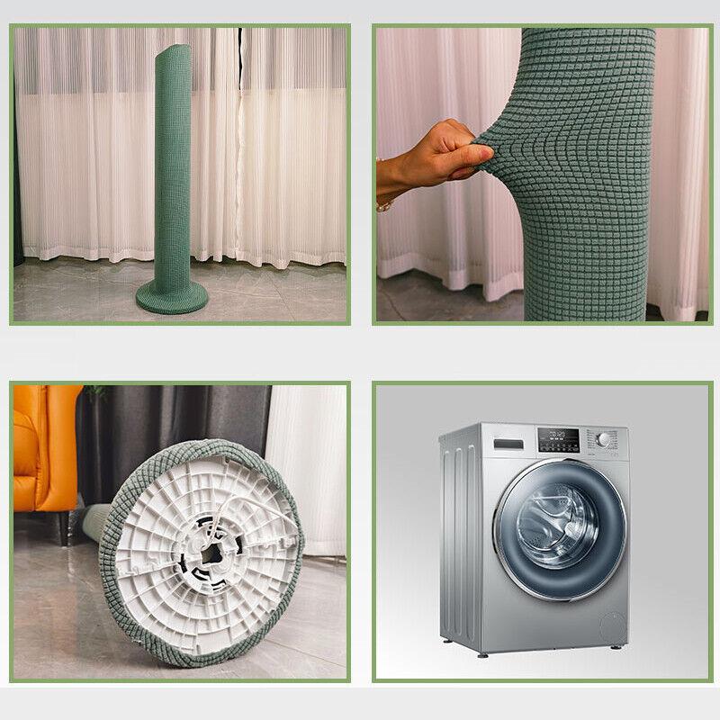 1pc Tower Fan Cover Vertical Floor Standing Electric Fan Protective Cover Universal Home All-inclusive Anti- Dirty Storage Bag