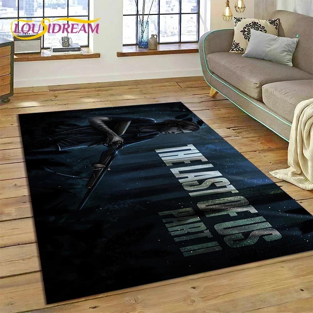 The Last of Us Horror Game TV Joel Pedro Carpet Rug for Bedroom Living Room Home Sofa Decoration,Child Large Decor Floor Mat