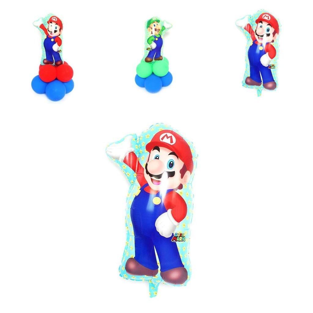 Colorful And Vibrant Super Mario Theme Balloons For Party Decorations And Gifts