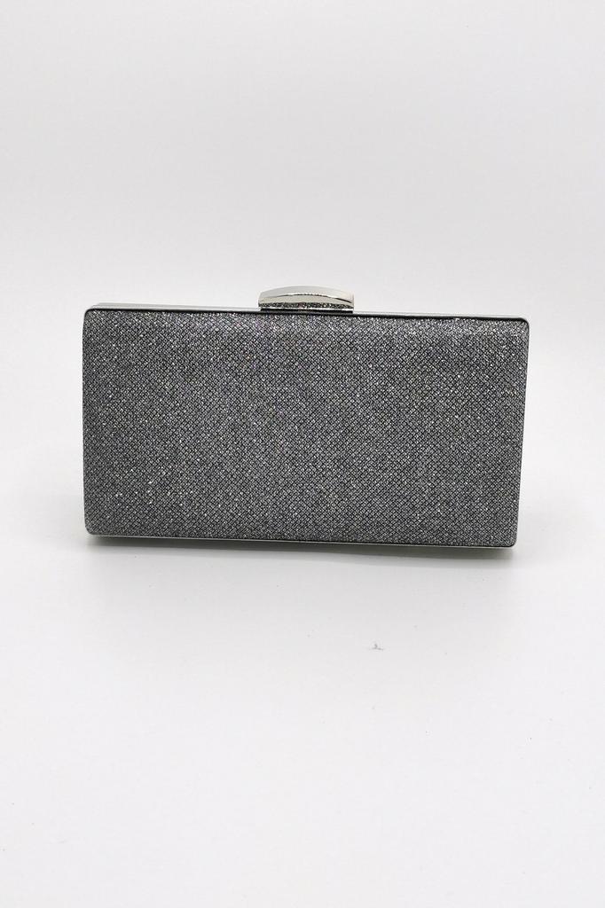 Women's Stylish and Useful Evening Dress Bag Powder Fabric Faux Leather Evening Dress Bag