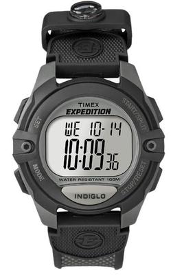 Часы Timex Expedition T40941 кварцевые 10 ATM водонепроницаемые пластиковые черные циферблаты из смолы [TIMEX] мужские [Товар]
