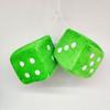 1 пара игральных костей, плюшевый кулон, супер мягкая губка, наполнитель, красочные точечные игральные кости, плюшевые украшения, пушистые мягкие кости, антистрессовая плюшевая игрушка, украшение автомобиля