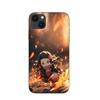 Maniacase Case for iPhone 15 Demon Slayer Nezuko 3D Art Anime Manga