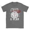 Dont Worry I Have A Plan Cotton T Shirt Summer Vintage O Neck Harajuku Tees Oversized Print Tops