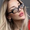 Женские солнцезащитные очки, новые овальные солнцезащитные очки в маленькой оправе.