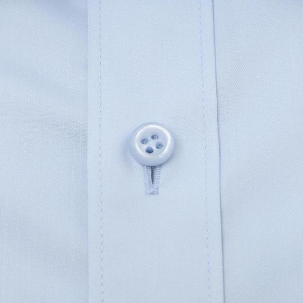 S.t. Dupont Short Sleeve Slim Fit Stretch Blue Shirt Se6mm22hs921sbu
