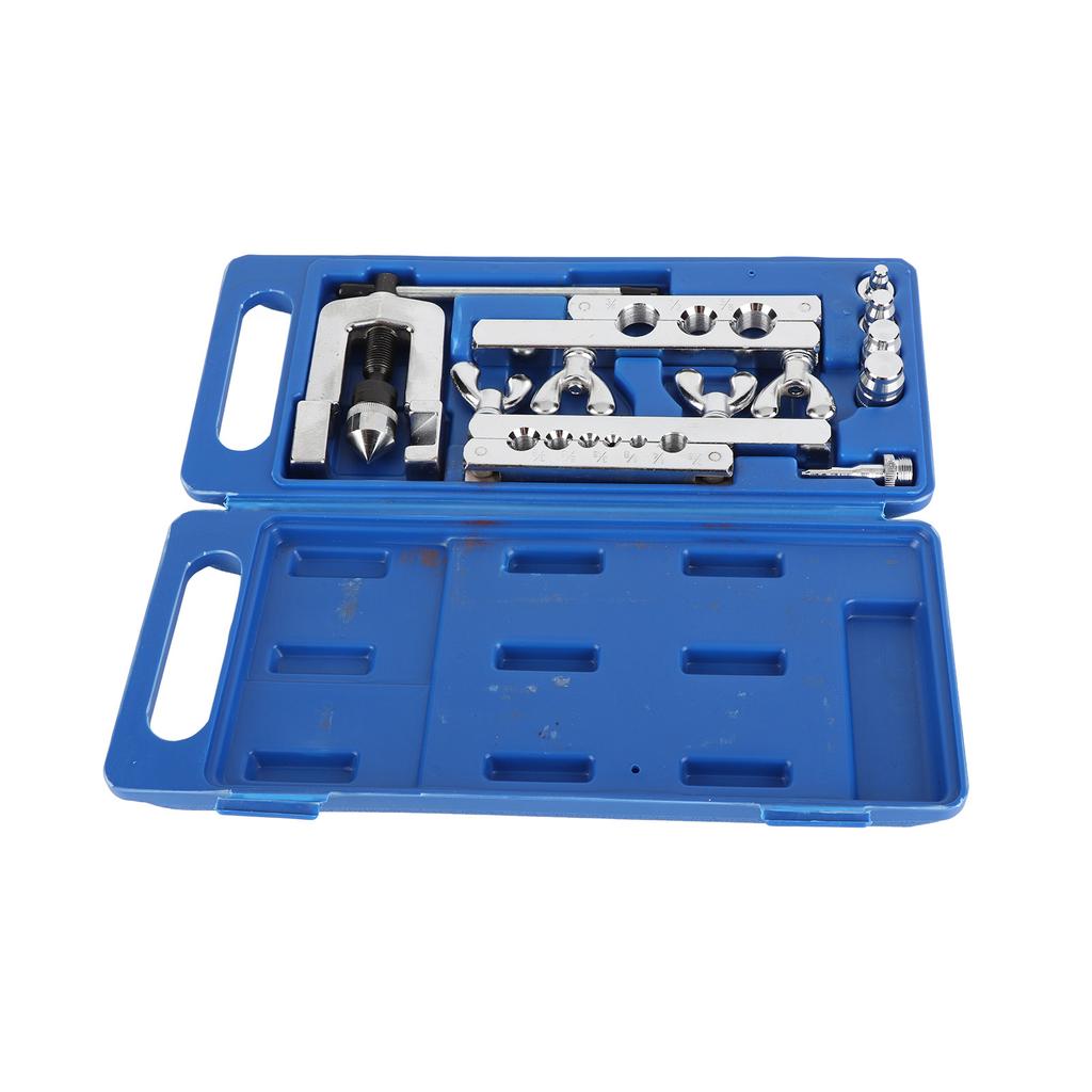 HVAC Flaring Swaging Tool Kit Metric System Ergonomic Copper Pipe Tubing Expanding