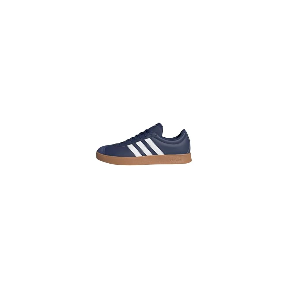 Adidas VL Court Base Unisex Adult Sneakers NLF52 Dark Blue Footwear White Gum JR2212 22.5 cm