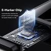 ESSAGER Type-C to Type-C Smart Display Cable 100W Power Delivery 480Mbps Data Transfer Cable 1m