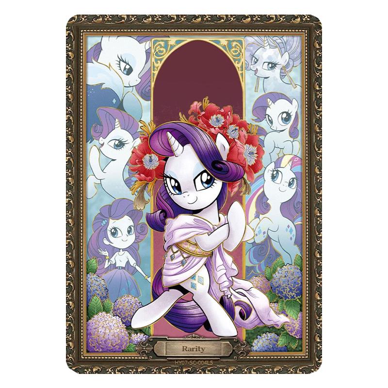 Genuine My Little Pony Card Friendship Eternal 6 7 8 Huiyue Series SC SLR SGR UR Cute Princess Anime Collectible Cards Toy