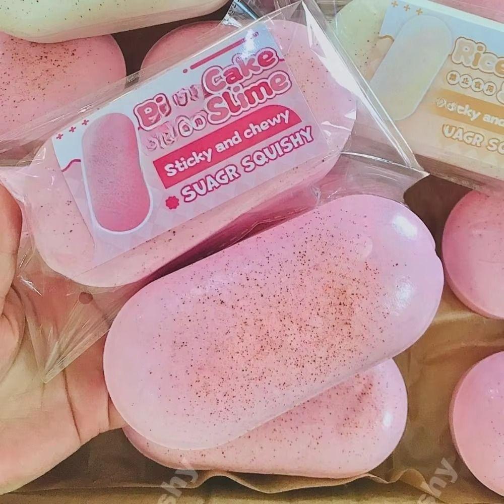Slow Rising Squishy Cheese Hand Relaxing Sensory Fidget Cake Bread Squishy Toy  Kids Adults