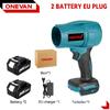 OENVAN 2000W Brushless Electric Air Blower 200M/S Cordless Turbo Blower Dust Snow Sweeper Power Tool for for Makita 18V Battery