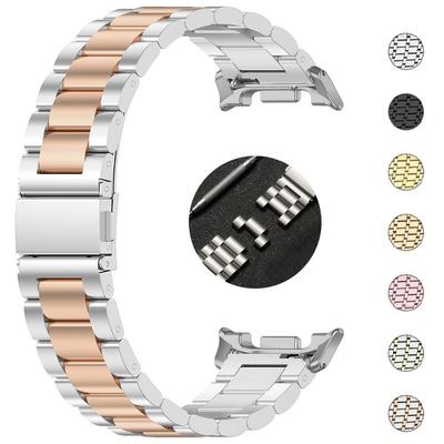 Ремешок из нержавеющей стали для Samsung Galaxy Watch 8/Classic 8 40 мм 44 мм Ремешок для Watch Ultra 2 Ремешок для Galaxy Watch 7 Ultra