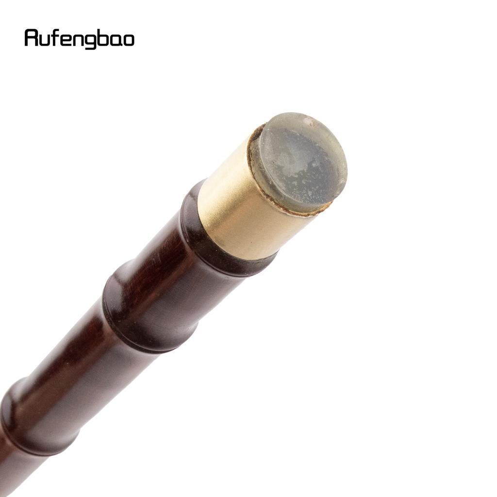 Красная круглая деревянная бамбуковая трость для ходьбы, декоративная косплейная вечеринка, деревянная трость, палочка для Хэллоуина, посох 90 см