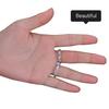 1 Set Ring Size Adjuster with Inner Spacer Clear Painless Flexible Reusable Universal Jewelry Fit Loose Finger Ring Spiral Reducer Spring Cord Kit