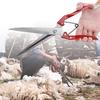 Sheep Scissor Sheep Clipper Multifunctional Manual Stainless Steel Sheep Wool Shear Trimming Scissor with Spring Sheep Shear