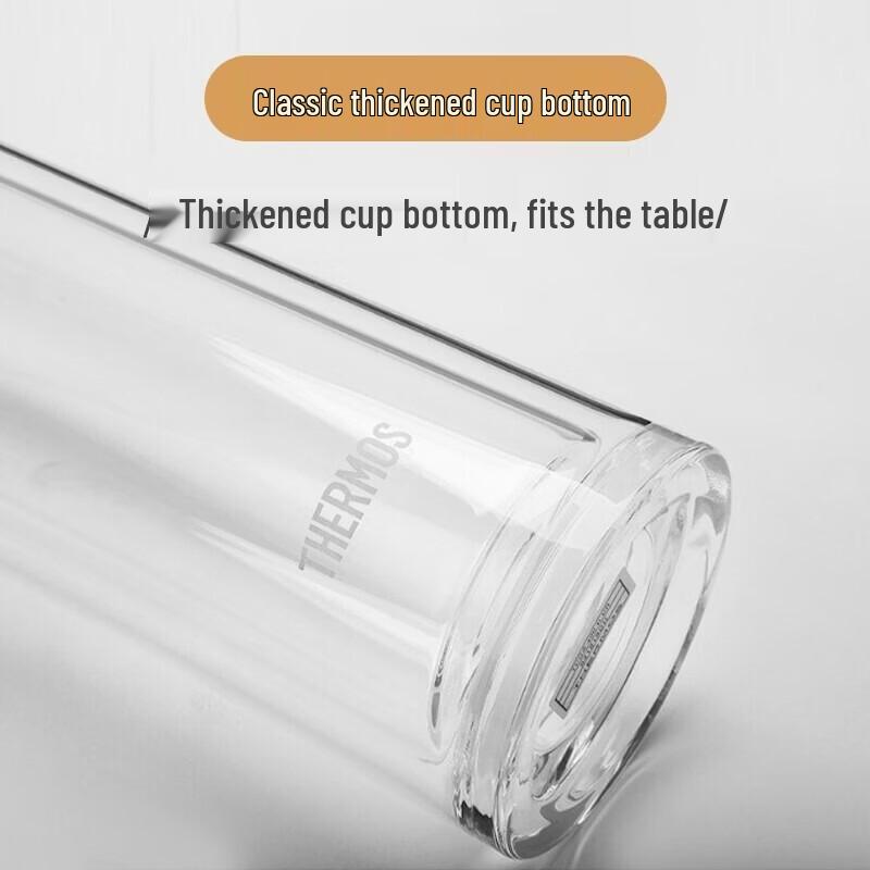 Thermos Двухслойный стеклянный стакан для заваривания чая
