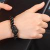 Привлекайте Богатство Мужской Фэн-шуй Пи Сю Обсидиан Камень Бусины Браслет Удачи Браслеты