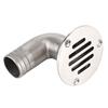 Marine Deck Drain 316 Stainless Steel 90 Degree Elbow Floor Drain 32mm for Boat Yacht