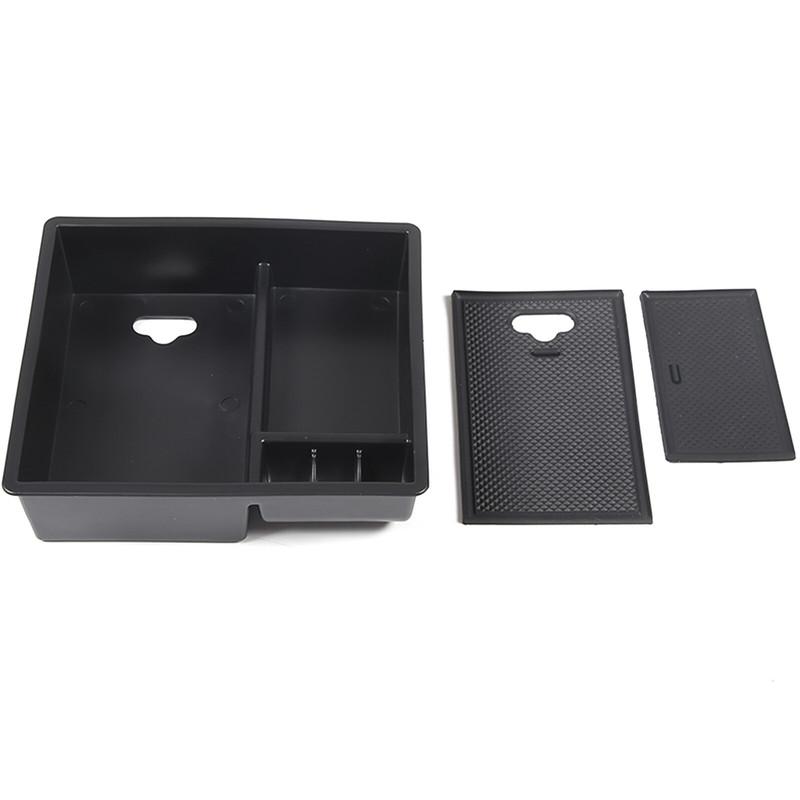 For Toyota Hilux 2004-2014 Car Central Armrest Storage Box Center Console Organizer Tray Container Pallet Holder