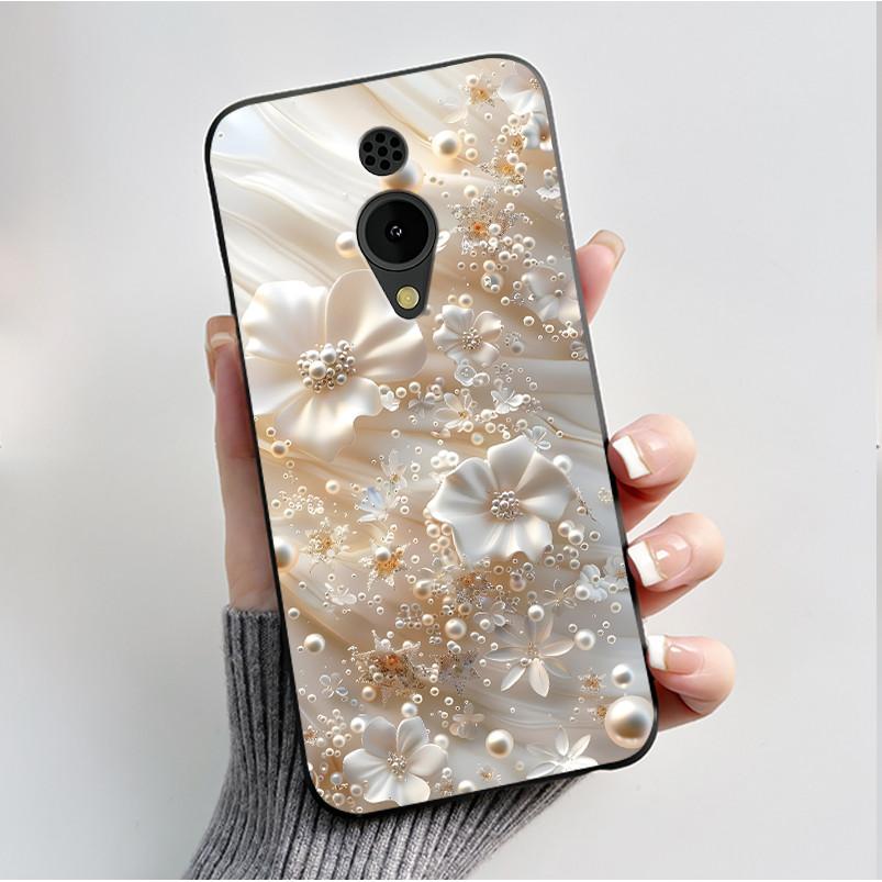 Печатный чехол для телефона Nokia 150 2G 2023 C2 C10 C20 Funda Coque Мягкий силикон Черный корпус Чехол Милый Цветок Мультяшный Корпус Capa