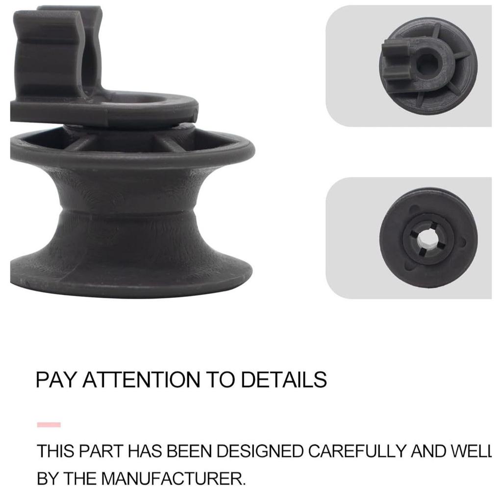 Efficient Dishwasher Wheel Replacements Dishwasher Rollers Home Appliances Part Dishwasher Upper Rollers Plastic Texture