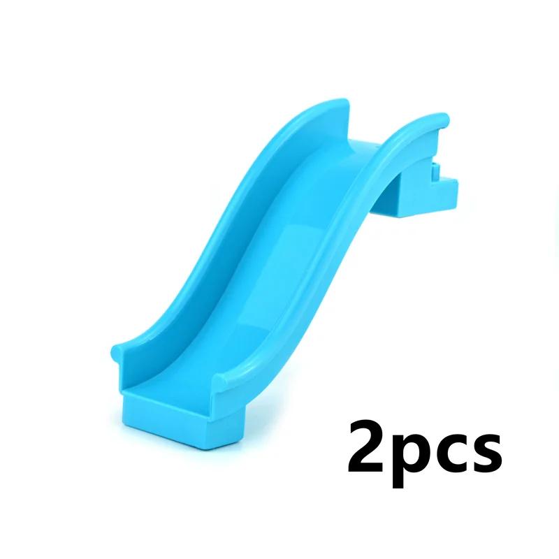 Big Size Building Block Furniture Door Chair Slide Ladder Swing Car Playground Compatible Large Duploes Particle Toy Brick Leduo