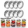 Split-type Kitchen & Dining Tinplate Bottles Lid Canning Lids Storage Bands Mason Jar Lid Jar Caps