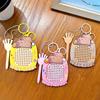 Decompression Capybara Drawing Board Keychain Hanging Schoolbag Pendant  for Kids Toys