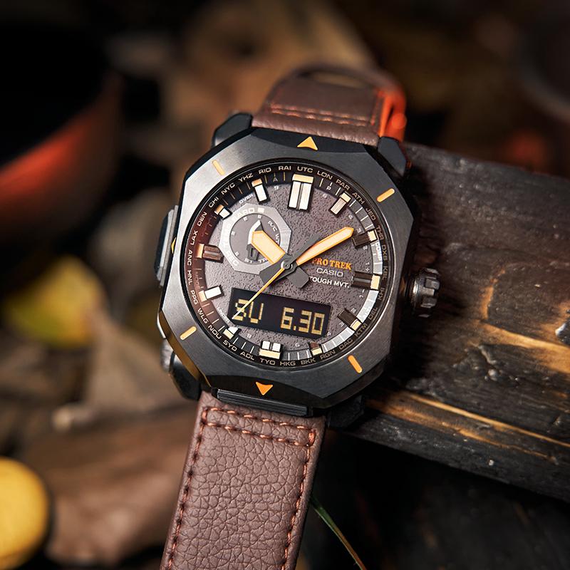 Casio Мужские часы PRO TREK Черные PRW-6900Y-1PR PRW-6900Y-1PR