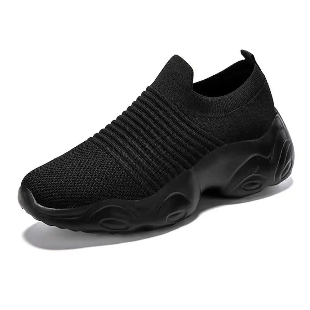 Fashion Lazy Knit Womens Adult Walking Vulcanized Shoes Training Sneakers Sport 0 Top Sale Ternis High-quality Best-selling
