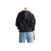 Calvin Klein Свободный крой на молнии с капюшоном и заниженной линией плеч с длинным рукавом, женские куртки, черный цвет 40WP104-001