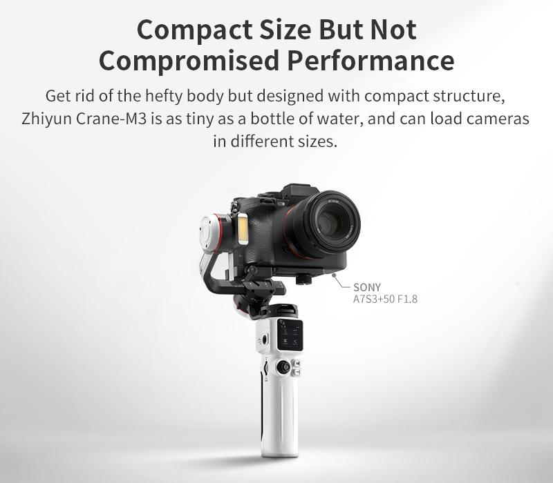 Стабилизатор ZHIYUN Crane M3 для полнокадровых беззеркальных и DSLR-камер