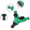 2 Way Garden Water Pipe Connectors Pipe Adapter Y Shape Hose Splitter Valve Three Way Plastic Valve With Switch