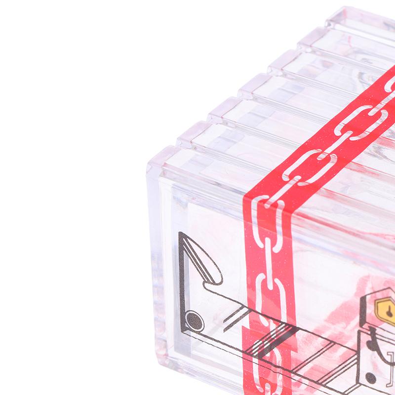 1 шт. IQ Box Другие не могут открыть прозрачную коробку Волшебный трюк Секретный ящик Игрушки