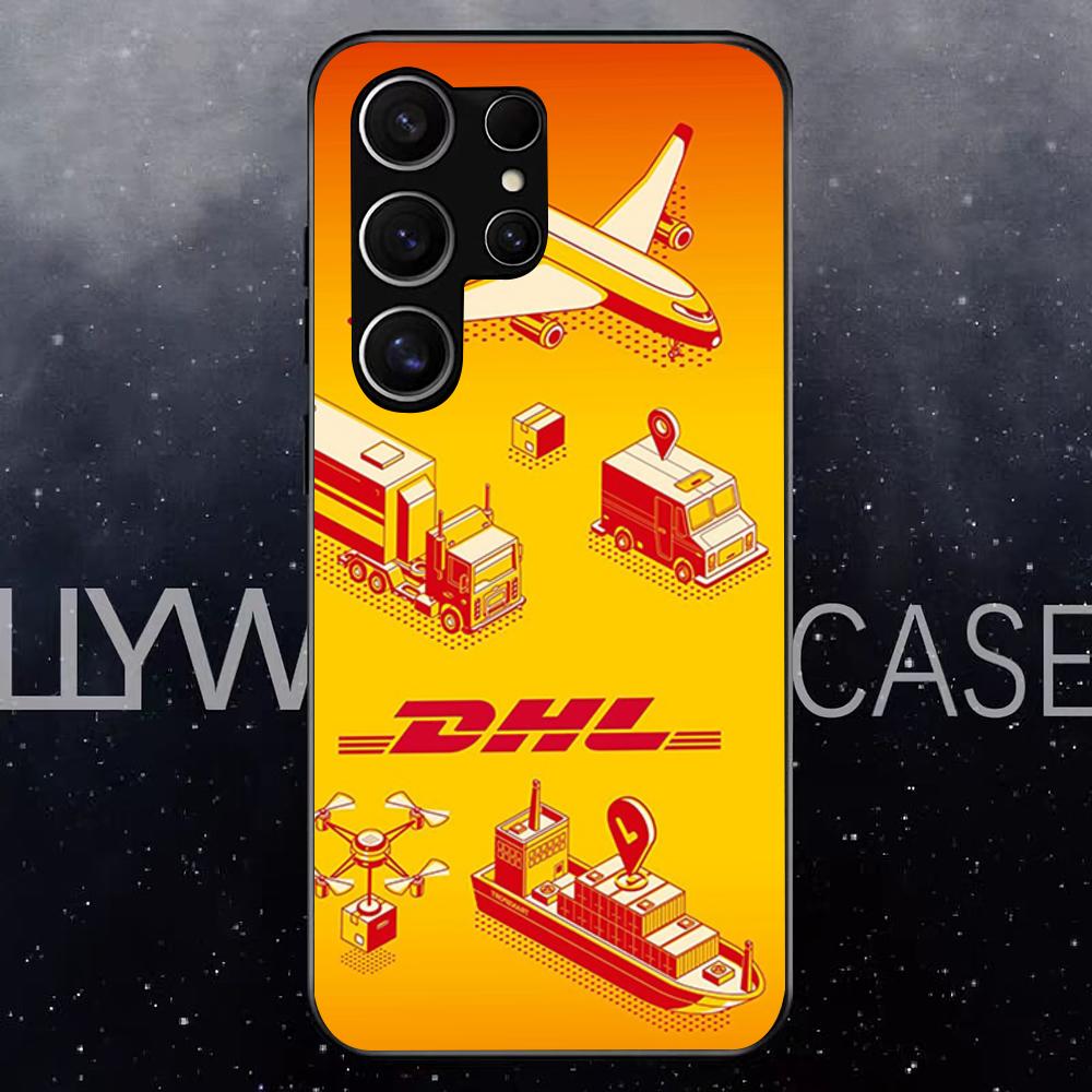 D-DHL-L Экспресс Чехол для телефона для Samsung S25 Edge Ultra S23 S22 S21 S20 Ultra Plus S24 Fe A54 A53 A25 Стеклянная крышка