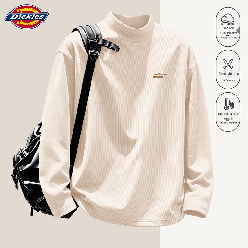 Мужская термофутболка с длинным рукавом и воротником-стойкой Dickies