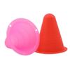 10PCS Colorful Training Marker Cones Mini Sports Cones Football Training Sports Equipment Roller Skating Barriers