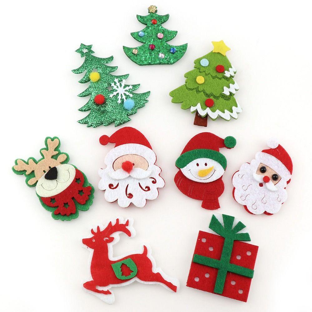 Sticker Accessories Home Decoration Christmas Decoration Applique Accessories Christmas Ornaments