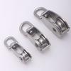 M15/20/25 Fixed Pulley 304 Stainless Steel Traction Wheel Load-Bearing Pulley Block Tool  Crane