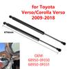 2Pcs 68950-0F030 Car Rear Trunk Boot Tailgate Gas Struts Lift Support Rods for Toyota Verso/Corolla Verso 2009-2018