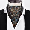 Men's Formal British Style Polyester Silk Neck Scarf