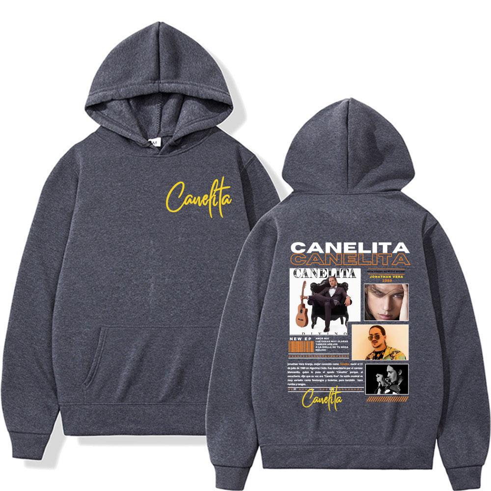 Canelita Jonathan Vera Графика Обложка Свитшоты Мужчины Женщины Горячая Распродажа Мода Хип-Хоп Винтаж Худи Оверсайз Худи Уличная Одежда