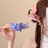 Заколка-бабочка для волос Цветок и бабочка Заколка для волос Гавайские цветочные аксессуары для волос для пляжа, свидания, вечеринки, улицы