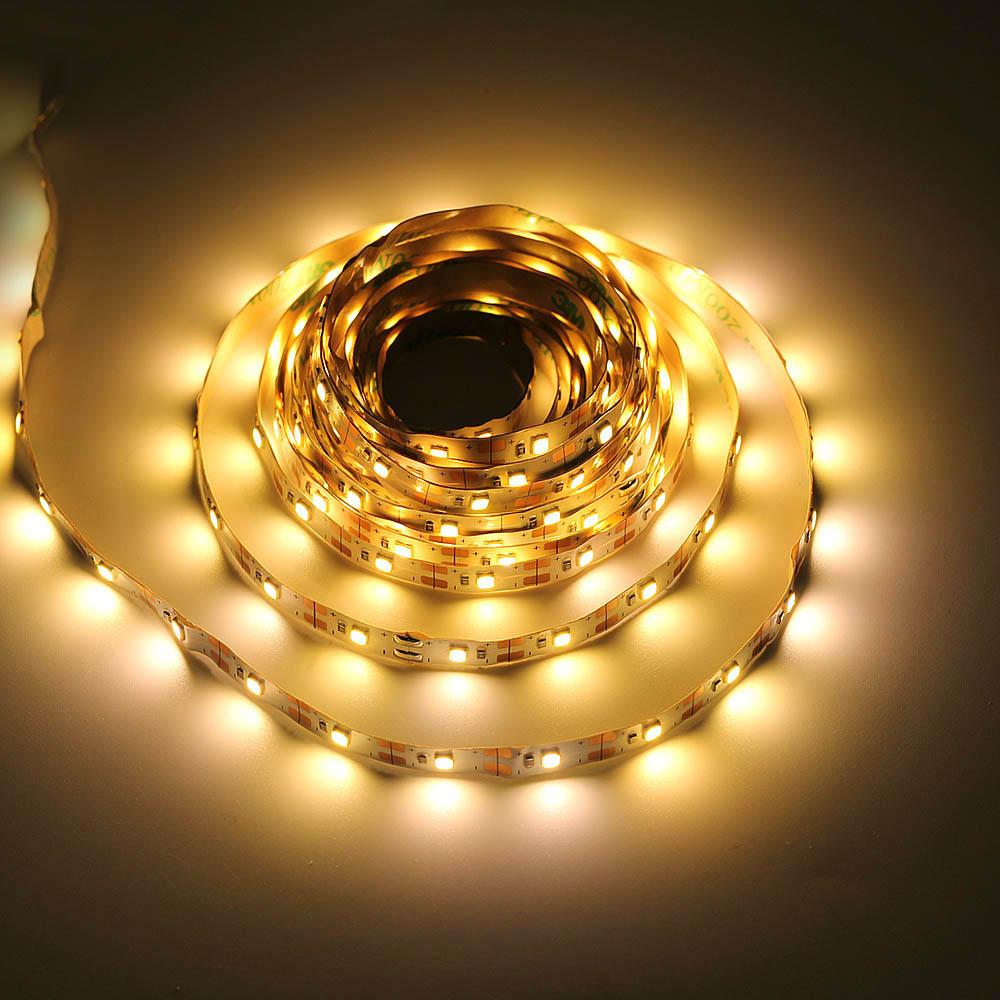 Светодиодная лента с питанием от USB 2835 SMD DC 5 В, гибкая светодиодная лента 1 м, 2 м, 3 м, 4 м, 5 м, фоновое освещение экрана телевизора