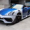 Suitable Carbon Fiber Vented Fenders for Porsche 718 - Track Version